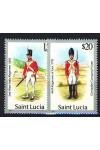 St. Lucia známky Mi 0886-9 Z NK
