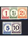 Ghana známky Mi P 19-23