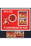 Belize známky Mi 0377-8 + Bl. 3