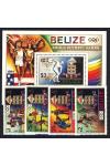 Belize známky Mi 0747-50 + Bl. 63