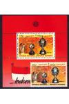 Indonésie známky Mi 1518-9 + Bl. 95