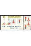Ecuador známky Mi 1864-7 + Bl. 95-6
