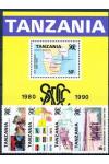 Tanzania známky Mi 0683-6+Bl.118