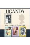 Uganda známky Mi 0481-3+Bl.60