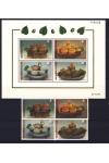 Thajsko známky Mi 1607-10 + Bl. 60