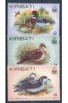 Kiribati známky Mi 383+4+6 SPECIMEN