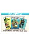 St. Lucia známky Mi Bl.43
