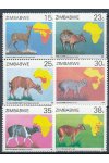 Zimbabwe známky Mi 368-73