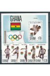 Ghana známky Mi 1048-52 + Blok 109