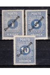 Rakousko známky P 72-74