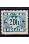 Slovenský štát známky DL 3X - Svislý