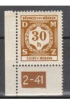 Protektorát známky SL 1 Dz 2-41