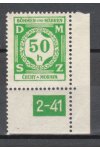 Protektorát známky SL 3 Dz 2-41