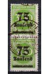 Dt. Reich známky Mi 286 2 páska