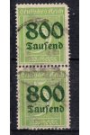Dt. Reich známky Mi 301 2 páska kz