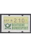 Bundes známky Mi A 1 - 210 PFG