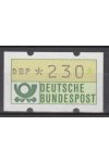 Bundes známky Mi A 1 - 230 PFG