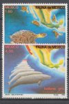 Colombia známky Mi 1828-29 - Ryby, Želvy