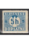 Slovenský štát známky DL 01y Svislý rastr