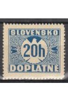 Slovenský štát známky DL 03y Svislý rastr