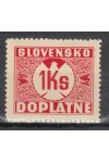 Slovenský štát známky DL 08y Svislý rastr