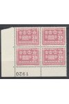 Dánsko známky 424x 4 Blok