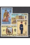 Falkland Islands známky Mi 183-86 - Koně