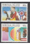 Norfolk známky Mi 371-72