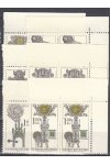 ČSSR známky 1840-45 2 Pásky Rohové