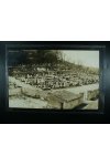 Vojenská pohlednice - Fotografie vojenského hřbitova