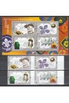Hong Kong známky Mi 1417-20 + Bl 174 - Skauti