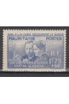 Mauritanie známky 1938 Curie
