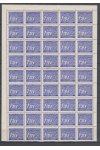 Protektorát známky DL 10 45 Blok - Rezavé flíčky