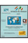 Paraguay známky Mi Blok 327 - Letadla