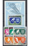 Horní Volta známky Mi 603-607 + Bl 39 - Olympijské hry