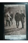 Vojenská pohlednice - Joffre, Maistra, Foch, de Maudbuy