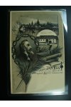 Námětová pohlednice - Náboženské - Jan Hus