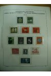Německo sbírka známek 1949-1990 + listy Schaubek