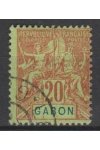 Gabon známky Yv 22