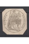 Francie známky Mi Z - Návrh na novinové razítko 1853