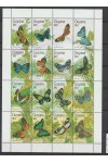 Guyana známky Mi 3235-50 - Motýli