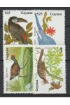 Guyana známky Mi 3081-84 - Ptáci