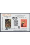 Bolivie známky Mi Blok 40 - Fotbal