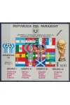 Paraguay známky Mi Blok 320 - Fotbal