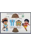 Paraguay známky Mi Blok 347 - Fotbal