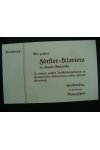 Deutsches Reich celistvosti - Reklama na klavíry Förster