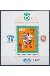 Bulharsko známky Mi Blok 104 - Fotbal