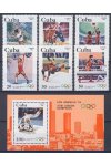 Kuba známky Mi 2716-21 + Bl 75L - OH 1984