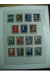 Rakousko sbírka známek 1945-67 + Album a listy Lindner