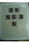 Rakousko sbírka známek 1968-84 + Album a listy Lindner